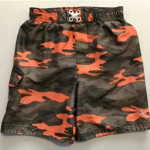 🌸Boys 4T OP Ocean pacific camo swim trunks